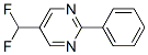 Pyrimidine, 5-(difluoromethyl)-2-phenyl- (9CI) CAS#: 137279-35-7
