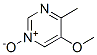 Pyrimidine, 5-methoxy-4-methyl-, 1-oxide (9CI) CAS#: 114969-54-9