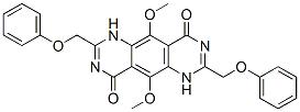 Pyrimido[4,5-g]quinazoline-4,9-dione,  1,6-dihydro-5,10-dimethoxy-2,7-bis(phenoxymethyl)-  (9CI) CAS#: 143430-32-4