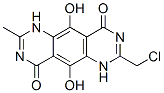 Pyrimido[4,5-g]quinazoline-4,9-dione,  2-(chloromethyl)-1,6-dihydro-5,10-dihydroxy-7-methyl-  (9CI) CAS#: 143430-48-2
