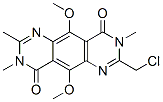 Pyrimido[4,5-g]quinazoline-4,9-dione,  2-(chloromethyl)-3,8-dihydro-5,10-dimethoxy-3,7,8-trimethyl- CAS#: 143430-53-9