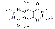 Pyrimido[4,5-g]quinazoline-4,9-dione,  2,7-bis(chloromethyl)-3,8-dihydro-5,10-dimethoxy-3,8-dimethyl- CAS#: 143430-34-6