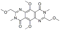 Pyrimido[4,5-g]quinazoline-4,9-dione,  3,8-dihydro-5,10-dimethoxy-2,7-bis(methoxymethyl)-3,8-dimethyl- CAS#: 143430-33-5