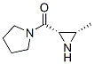 Pyrrolidine, 1-[(3-methyl-2-aziridinyl)carbonyl]-, (2S-cis)- (9CI) CAS#: 115201-07-5