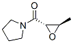 Pyrrolidine, 1-[(3-methyloxiranyl)carbonyl]-, trans- (9CI) CAS#: 119163-32-5