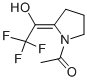 Pyrrolidine, 1-acetyl-2-(2,2,2-trifluoro-1-hydroxyethylidene)-, (E)- (9CI) CAS#: 148183-87-3