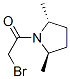Pyrrolidine, 1-(bromoacetyl)-2,5-dimethyl-, (2R-trans)- (9CI) CAS#: 123265-83-8