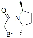 Pyrrolidine, 1-(bromoacetyl)-2,5-dimethyl-, (2S-trans)- (9CI) CAS#: 123265-82-7