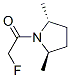 Pyrrolidine, 1-(fluoroacetyl)-2,5-dimethyl-, (2R-trans)- (9CI) CAS#: 136634-11-2