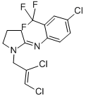 Pyrrolidine, 2-((4-chloro-2-(trifluoromethyl)phenyl)imino)-1-(2,3-dich loro-2-propenyl)- CAS#: 32280-92-5