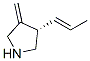 Pyrrolidine, 3-methylene-4-(1-propenyl)-, [S-(E)]- (9CI) CAS#: 133117-03-0