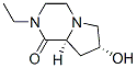Pyrrolo[1,2-a]pyrazin-1(2H)-one, 2-ethylhexahydro-7-hydroxy-, (7R-cis)- (9CI) CAS#: 158393-20-5