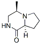 Pyrrolo[1,2-a]pyrazin-1(2H)-one, hexahydro-4-methyl-, (4R-trans)- (9CI) CAS#: 143394-00-7