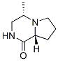 Pyrrolo[1,2-a]pyrazin-1(2H)-one, hexahydro-4-methyl-, (4S-trans)- (9CI) CAS#: 143394-82-5