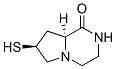 Pyrrolo[1,2-a]pyrazin-1(2H)-one, hexahydro-7-mercapto-, (7S-trans)- (9CI) CAS#: 158393-26-1