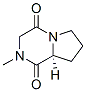 Pyrrolo[1,2-a]pyrazine-1,4-dione, hexahydro-2-methyl-, (S)- (9CI) CAS#: 38074-80-5