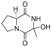 Pyrrolo[1,2-a]pyrazine-1,4-dione, hexahydro-3-hydroxy-3-methyl-, (8aS)- (9CI) CAS#: 302790-90-5