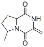 Pyrrolo[1,2-a]pyrazine-1,4-dione, hexahydro-6-methyl-3-methylene- (9CI) CAS#: 168074-99-5