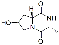 Pyrrolo[1,2-a]pyrazine-1,4-dione, hexahydro-7-hydroxy-3-methyl-, (3R,7S,8aR)- (9CI) CAS#: 356787-21-8