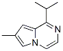 Pyrrolo[1,2-a]pyrazine, 7-methyl-1-(1-methylethyl)- (9CI) CAS#: 118356-01-7