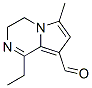 Pyrrolo[1,2-a]pyrazine-8-carboxaldehyde, 1-ethyl-3,4-dihydro-6-methyl- (9CI) CAS#: 345892-11-7