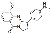 Pyrrolo[2,1-b]quinazolin-9(1H)-one,  2,3-dihydro-5-methoxy-3-[4-(methylamino)phenyl]- CAS#: 35214-94-9