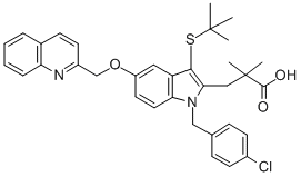 Quiflapon CAS#: 136668-42-3