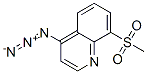 Quinoline, 4-azido-8-(methylsulfonyl)- CAS#: 114935-78-3