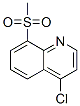 Quinoline, 4-chloro-8-(methylsulfonyl)- CAS#: 114935-95-4