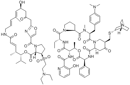 Quinupristin-dalfopristin CAS#: 126602-89-9