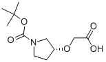 (R)-1-BOC-3-CARBOXYMETHOXY-PYRROLIDINE CAS#: 170097-85-5