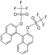 (R)-(-)-1,1'-BI-2-NAPHTHOL BIS(TRIFLUOROMETHANESULFONATE) CAS#: 128575-34-8