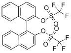 (R)-(-)-1,1'-Binaphthol-2,2'-bis(trifluoromethanesulfonate) CAS#: 126613-06-7
