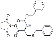 [(R)-2-[(2,5-Dioxo-1-pyrrolidinyl)oxy]-2-oxo-1-[(benzylthio)methyl]ethyl]carbamic acid benzyl ester CAS#: 3401-57-8