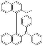 (R)-2-Diphenyphosphino-2'-ethyl-1,1'-binaphthyl CAS#: 137769-32-5
