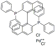 [(R)-(+)-2,2'-BIS(DIPHENYLPHOSPHINO)-1,1'-BINAPHTHYL]PALLADIUM(II) CHLORIDE CAS#: 127593-28-6