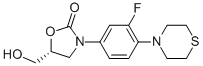 (R)-3-(3-FLUORO-4-THIOMORPHOLINOPHENYL)-5-(HYDROXYMETHYL)OXAZOLIDIN-2-ONE CAS#: 168828-72-6