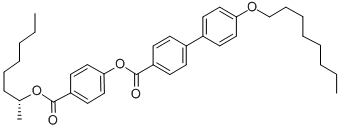 (R)-4-[(1-METHYLHEPTYLOXY)CARBONYL]PHENYL 4'-OCTYLOXY-4-BIPHENYLCARBOXYLATE CAS#: 123286-51-1