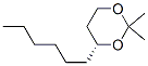 (R)-(+)-4-HEXYL-2,2-DIMETHYL-1,3-DIOXANE CAS#: 139008-49-4