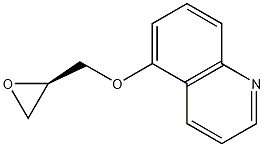 (R)-5-(oxiran-2-ylmethoxy)quinoline CAS#: 145679-40-9