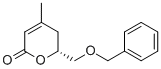 (R)-6-BENZYLOXYMETHYL-4-METHYL-5,6-DIHYDRO-PYRAN-2-ONE CAS#: 130129-10-1
