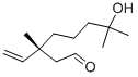 (R)-7-HYDROXY-3,7-DIMETHYL-3-VINYL-OCTANAL CAS#: 130675-15-9