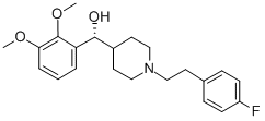 (R)-(+)-ALPHA-(2,3-DIMETHOXYPHENYL)-1-[2-(4-FLUORO-PHENYL)ETHYL]-4-PIPERIDINE METHANOL CAS#: 139290-65-6