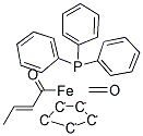 (R)-(-)-CROTONYL CYCLOPENTANEDIENYL IRON CARBONYL TRIPHENYLPHOSPHINE COMPLEX CAS#: 124150-07-8
