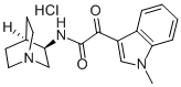 (R)-N-(1-AZABICYCLO[2.2.2]OCT-3-YL)-2-(1-METHYL-1H-INDOL-3-YL)-2-(1-METHYL-1H-INDOL-3-YL)-2-OXOACETAMIDE HYDROCHLORIDE CAS#: 143137-35-3