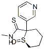 (R)-N-Methyl-2-(3-pyridinyl)-3,4,5,6-tetrahydro-2H-thiopyran-2-carbothioamide 1-oxide CAS#: 132562-26-6