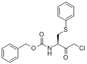 (R)-Phenylmethyl [3-chloro-2-oxo-1-[(phenylthio)methyl]-propyl]carbamate CAS#: 159878-01-0