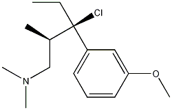 [R-(R*,R*)]-gamma-Chloro-gamma-ethyl-3-methoxy-N,N,beta-trimethylbenzenepropanamine CAS#: 175591-21-6