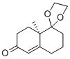 (R)-SPIRO[1,3-DIOXOLANE-2,1'(2'H)-NAPHTHALEN]-6'(5'H)-ONE, 3',7',8',8'A-TETRAHYDRO-8'A-METHYL- (9CI) CAS#: 117556-90-8