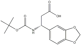 (R)-beta-[[(tert-Butoxy)carbonyl]amino]-1,3-benzodioxole-5-propanoic acid CAS#: 162240-68-8